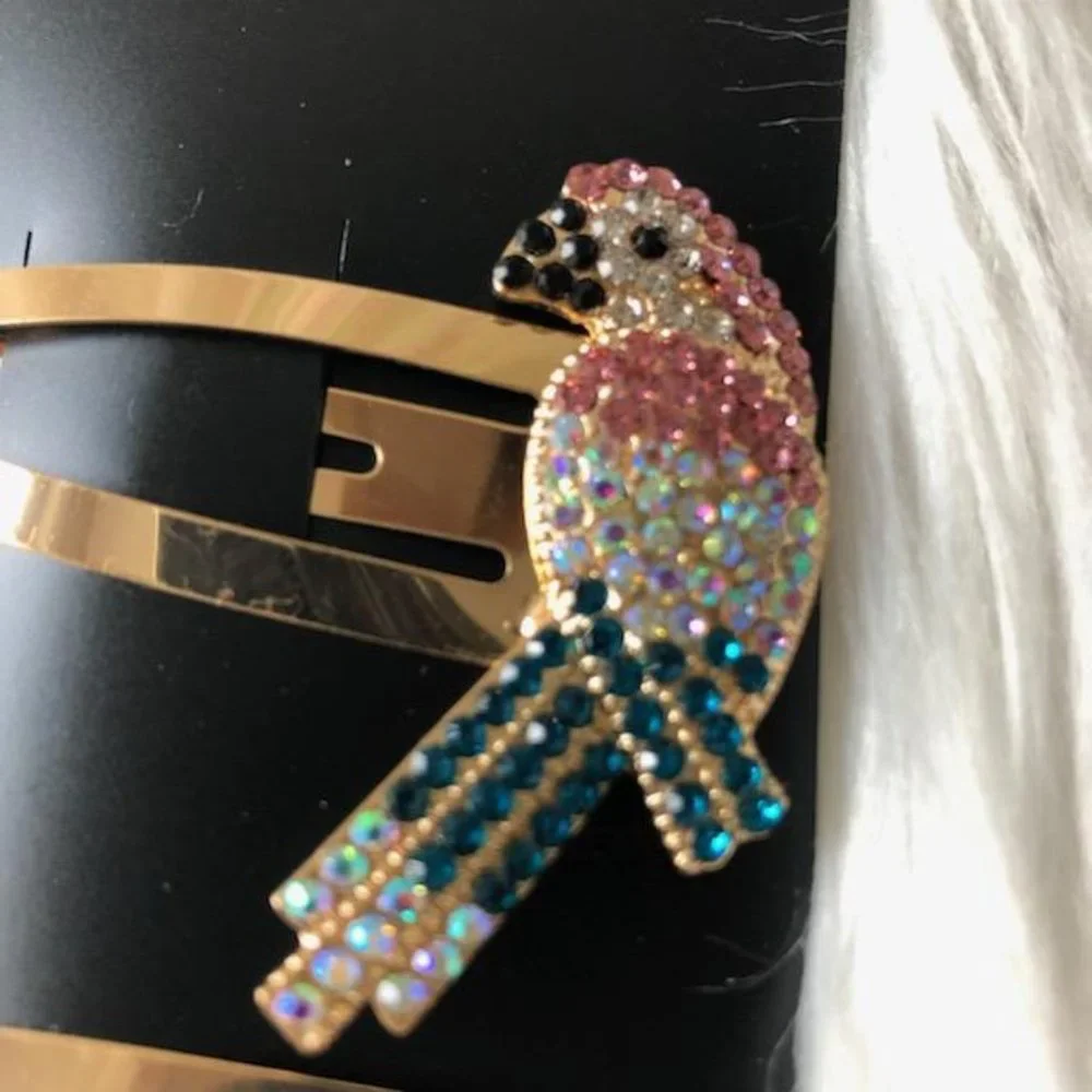 INC Parrot Hair Clip Set
